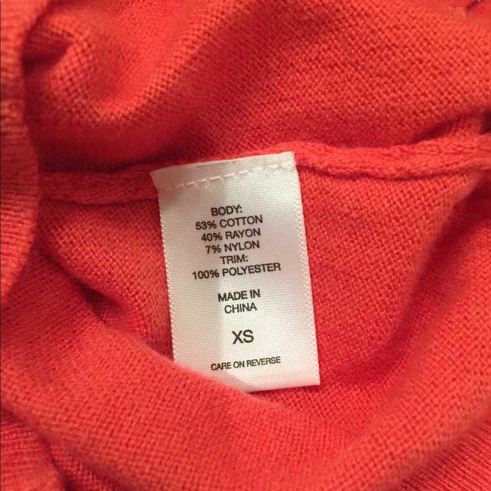 New York & Company | Coral 3/4 Sleeve Cardigan | Size XS - Picture 3 of 9